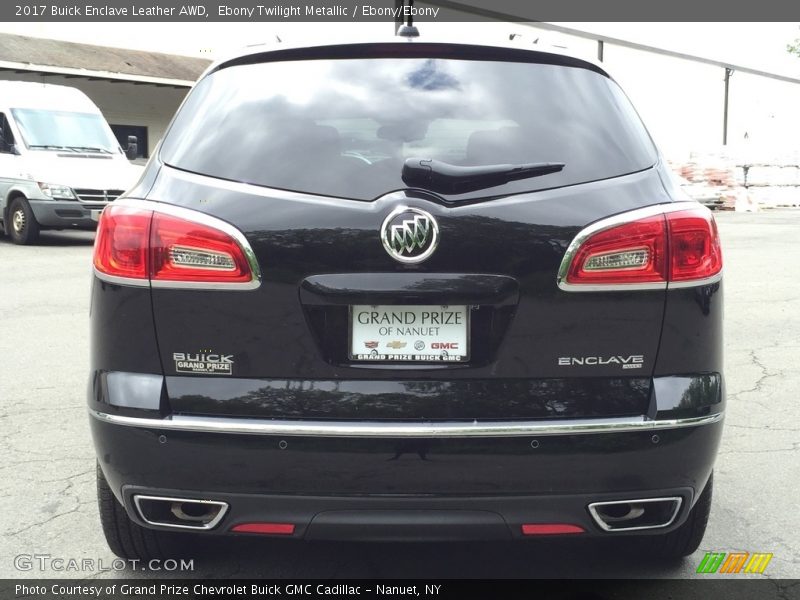 Ebony Twilight Metallic / Ebony/Ebony 2017 Buick Enclave Leather AWD