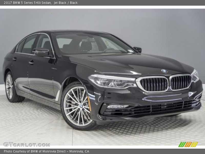 Jet Black / Black 2017 BMW 5 Series 540i Sedan