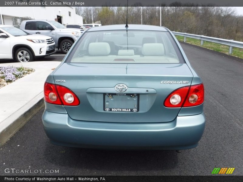 Cactus Mica / Beige 2007 Toyota Corolla CE