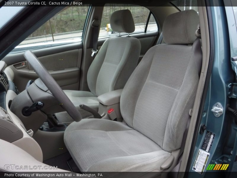 Cactus Mica / Beige 2007 Toyota Corolla CE