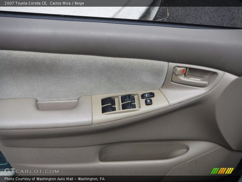 Cactus Mica / Beige 2007 Toyota Corolla CE