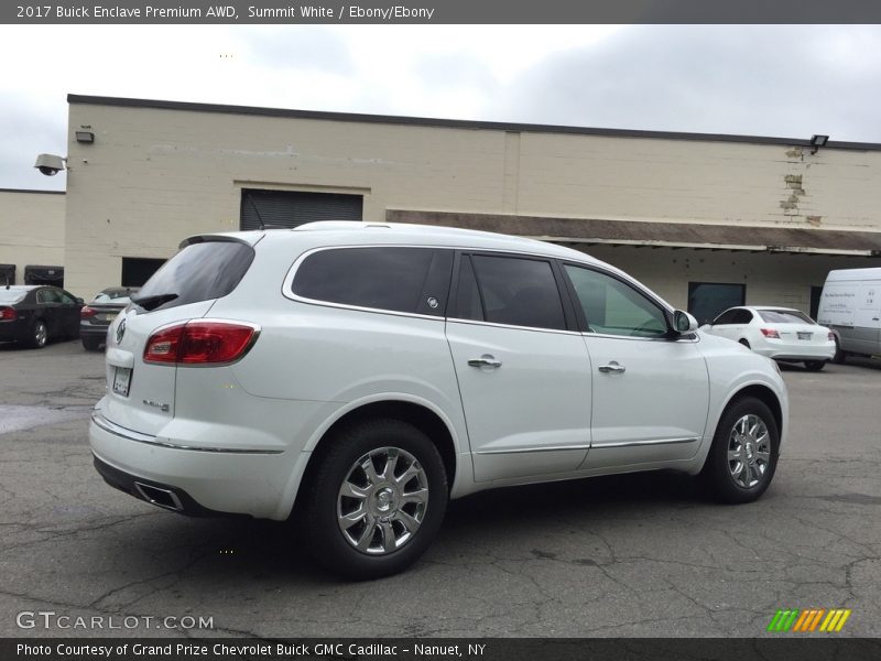 Summit White / Ebony/Ebony 2017 Buick Enclave Premium AWD