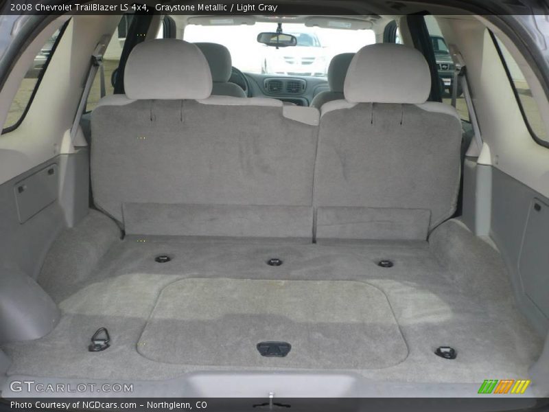 Graystone Metallic / Light Gray 2008 Chevrolet TrailBlazer LS 4x4