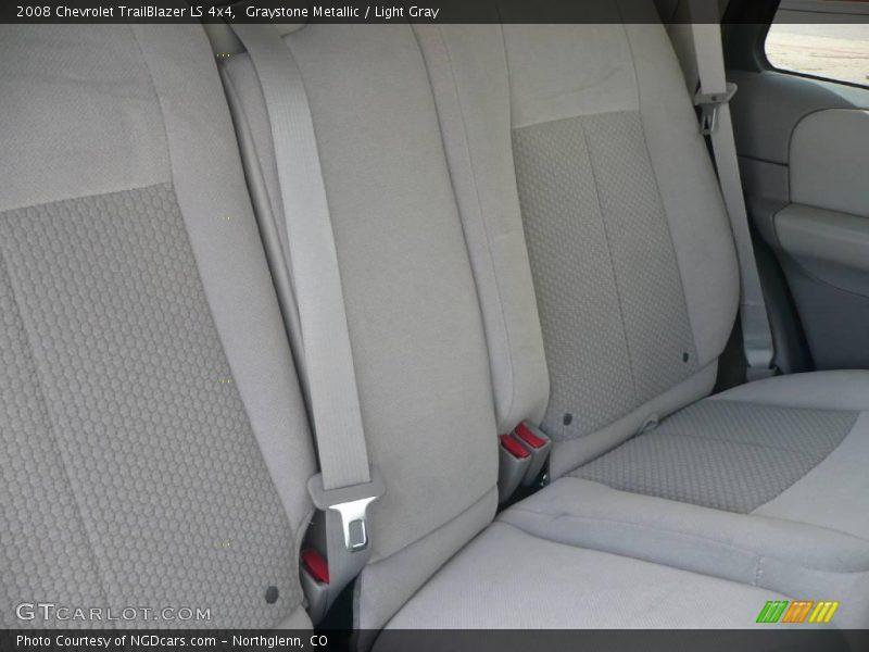 Graystone Metallic / Light Gray 2008 Chevrolet TrailBlazer LS 4x4