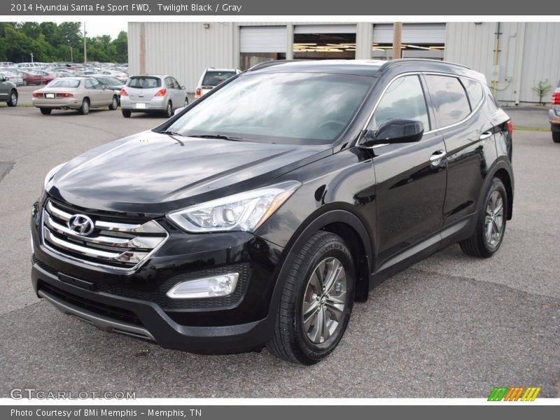 Twilight Black / Gray 2014 Hyundai Santa Fe Sport FWD