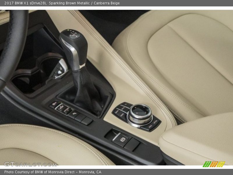 Sparkling Brown Metallic / Canberra Beige 2017 BMW X1 sDrive28i