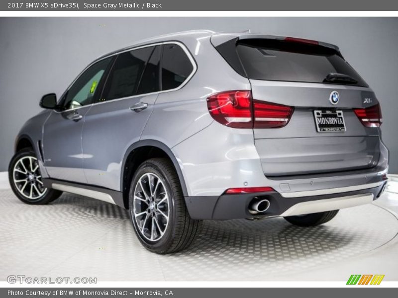 Space Gray Metallic / Black 2017 BMW X5 sDrive35i