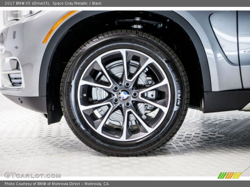 Space Gray Metallic / Black 2017 BMW X5 sDrive35i