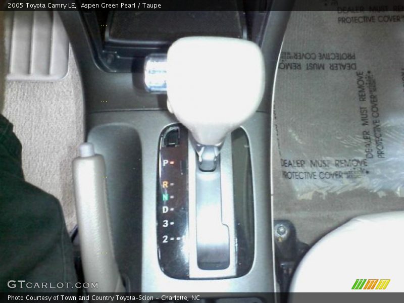 Aspen Green Pearl / Taupe 2005 Toyota Camry LE