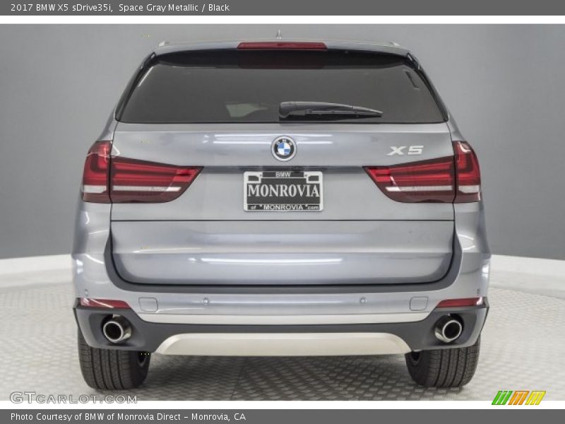 Space Gray Metallic / Black 2017 BMW X5 sDrive35i