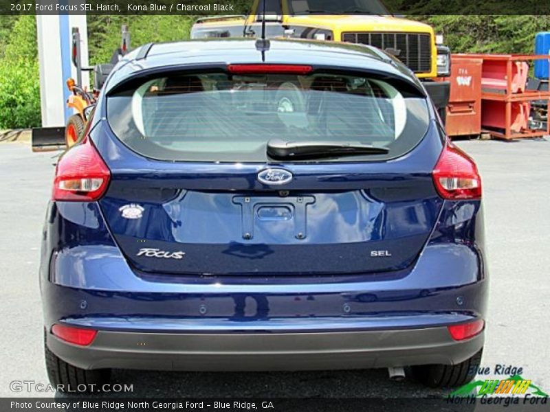 Kona Blue / Charcoal Black 2017 Ford Focus SEL Hatch