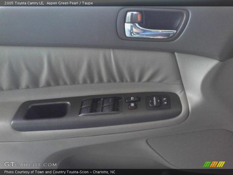 Aspen Green Pearl / Taupe 2005 Toyota Camry LE