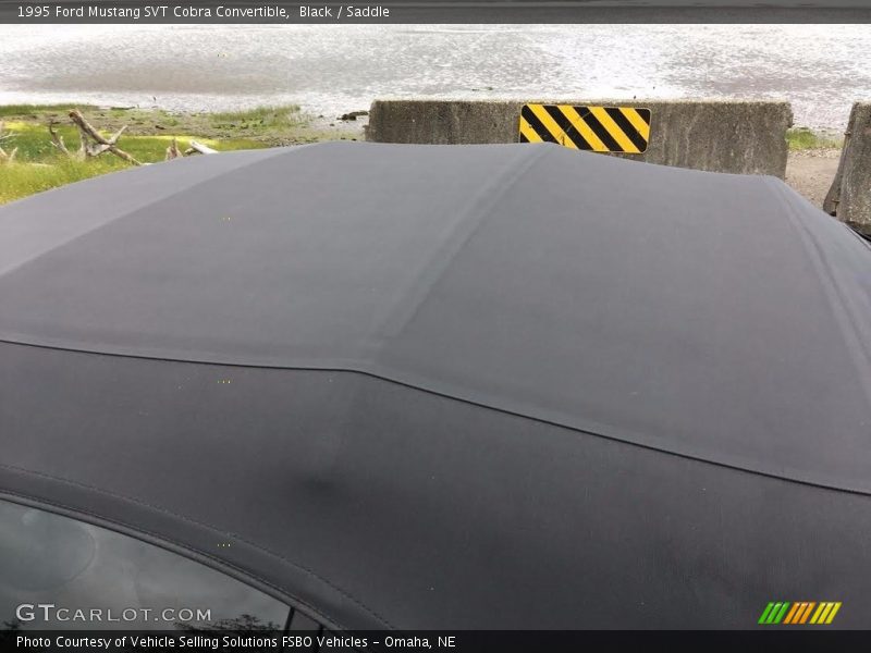 Black / Saddle 1995 Ford Mustang SVT Cobra Convertible