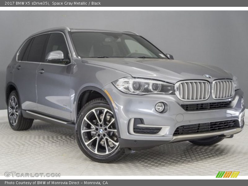 Space Gray Metallic / Black 2017 BMW X5 sDrive35i