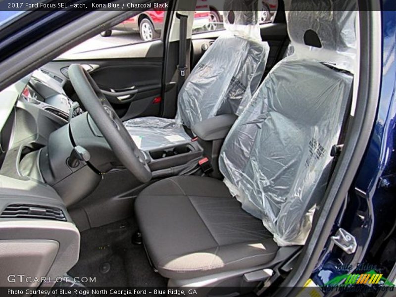 Kona Blue / Charcoal Black 2017 Ford Focus SEL Hatch