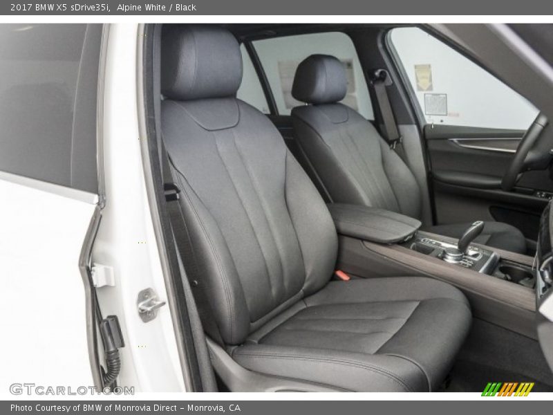 Alpine White / Black 2017 BMW X5 sDrive35i