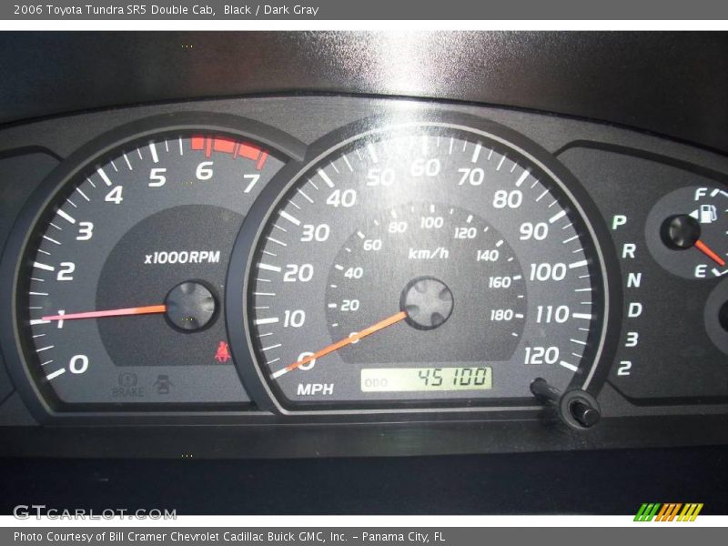 Black / Dark Gray 2006 Toyota Tundra SR5 Double Cab
