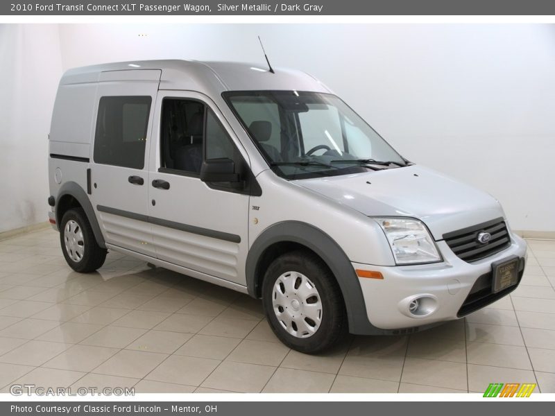 Silver Metallic / Dark Gray 2010 Ford Transit Connect XLT Passenger Wagon