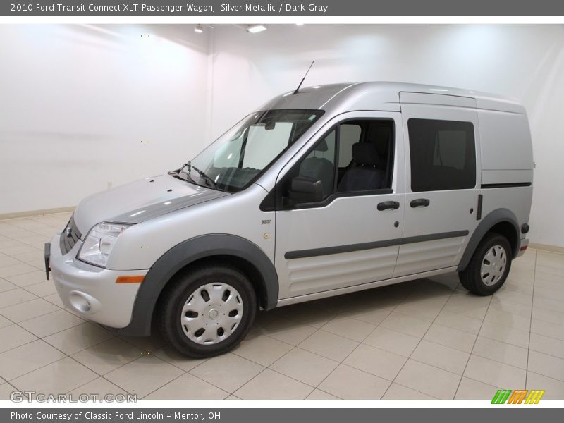 Silver Metallic / Dark Gray 2010 Ford Transit Connect XLT Passenger Wagon