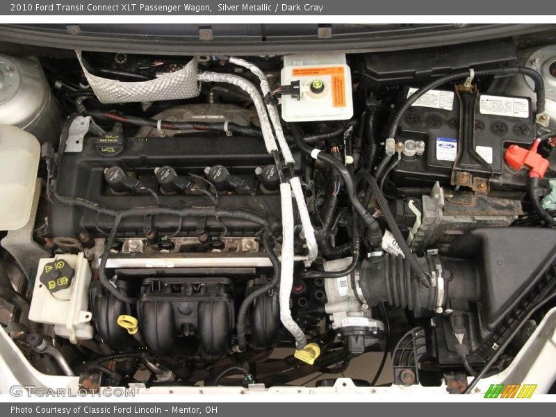 Silver Metallic / Dark Gray 2010 Ford Transit Connect XLT Passenger Wagon