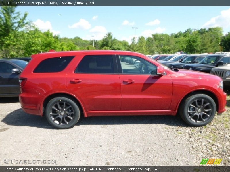 Redline / Black/Red 2017 Dodge Durango R/T AWD
