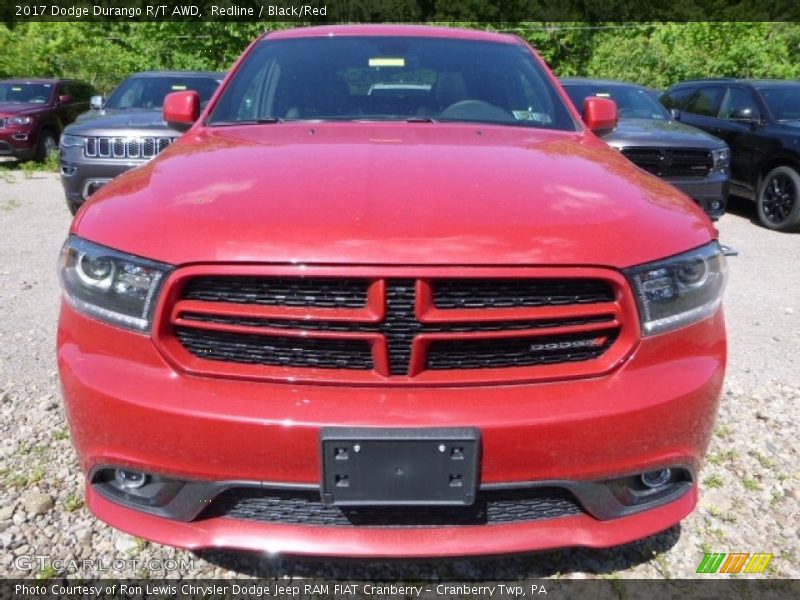 Redline / Black/Red 2017 Dodge Durango R/T AWD