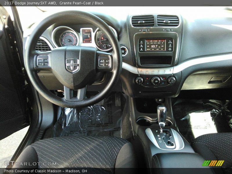 Granite Pearl-Coat / Black 2017 Dodge Journey SXT AWD