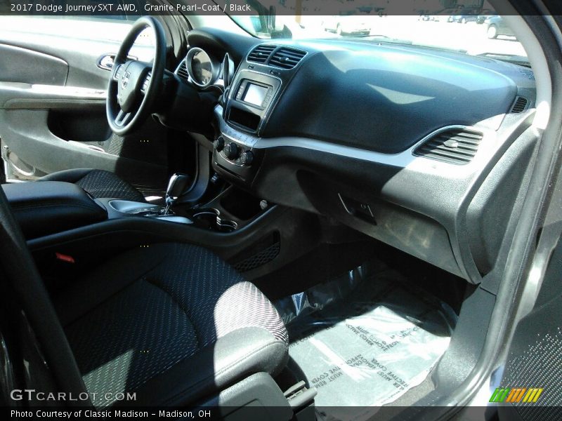 Granite Pearl-Coat / Black 2017 Dodge Journey SXT AWD