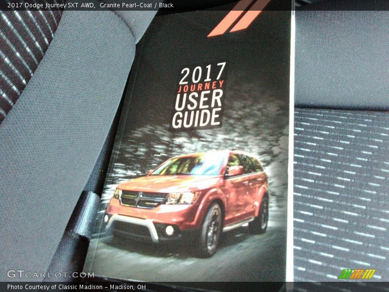 Granite Pearl-Coat / Black 2017 Dodge Journey SXT AWD