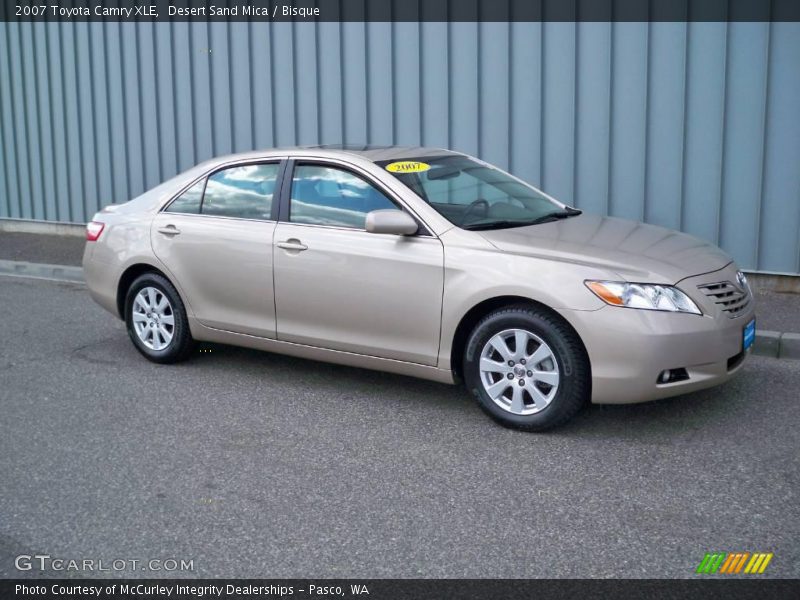 Desert Sand Mica / Bisque 2007 Toyota Camry XLE