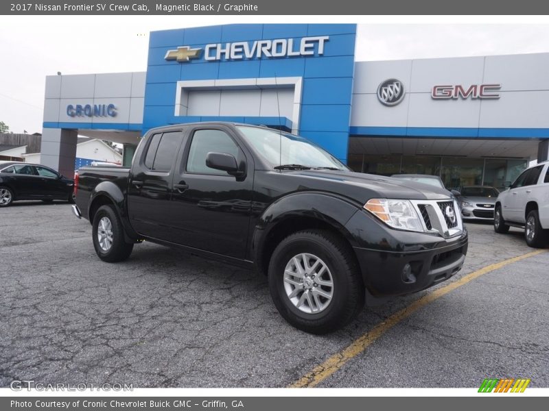 Magnetic Black / Graphite 2017 Nissan Frontier SV Crew Cab