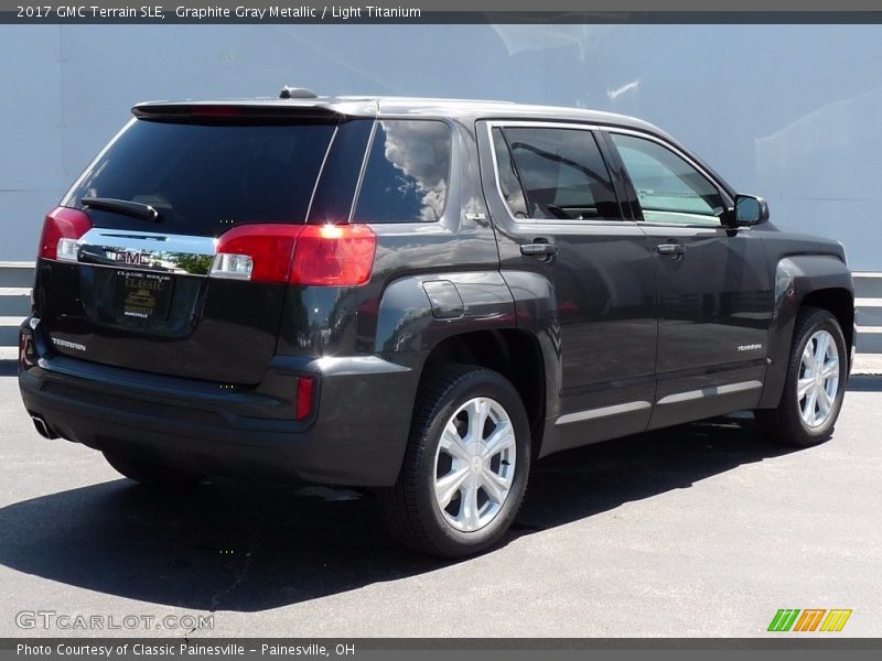 Graphite Gray Metallic / Light Titanium 2017 GMC Terrain SLE