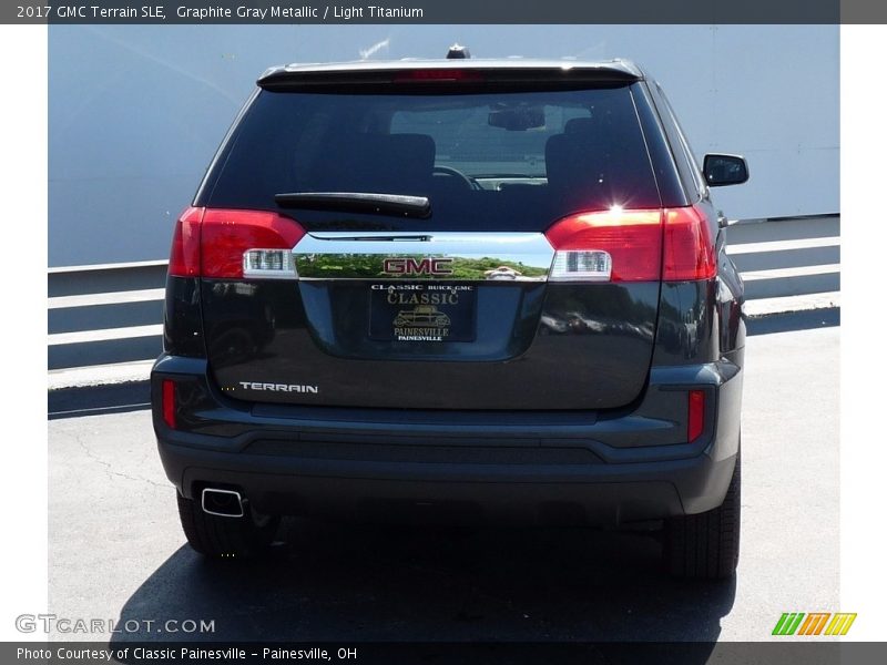 Graphite Gray Metallic / Light Titanium 2017 GMC Terrain SLE
