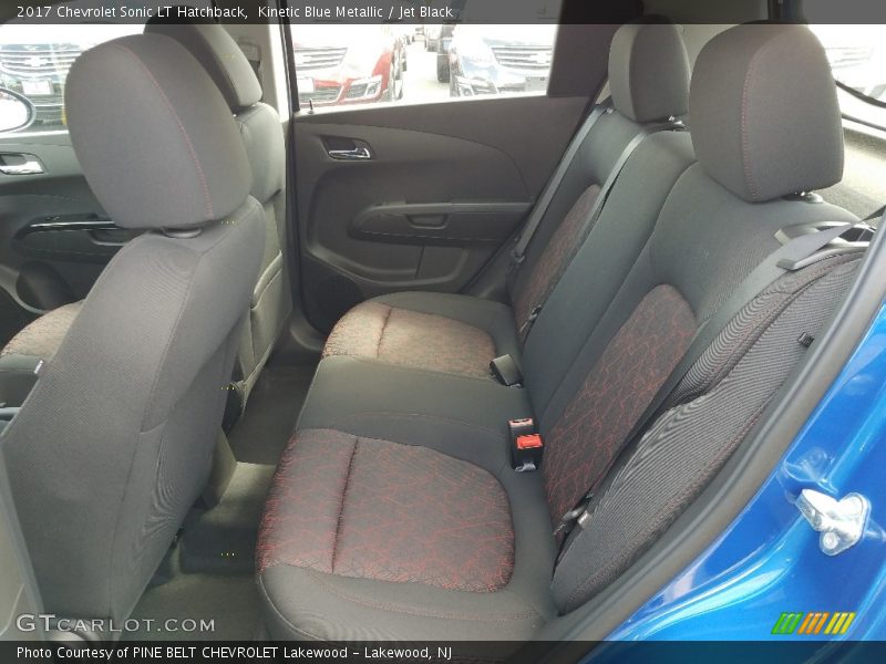 Kinetic Blue Metallic / Jet Black 2017 Chevrolet Sonic LT Hatchback