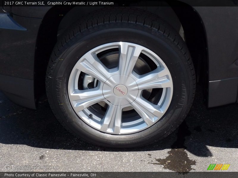 Graphite Gray Metallic / Light Titanium 2017 GMC Terrain SLE