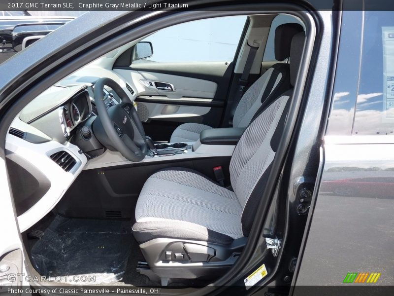 Graphite Gray Metallic / Light Titanium 2017 GMC Terrain SLE