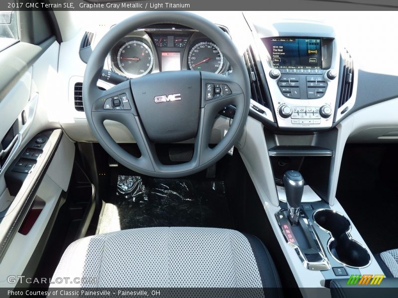 Graphite Gray Metallic / Light Titanium 2017 GMC Terrain SLE