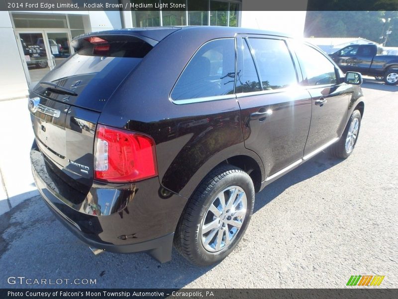 Kodiak Brown / Medium Light Stone 2014 Ford Edge Limited