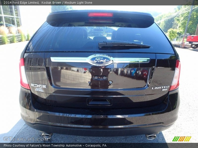 Kodiak Brown / Medium Light Stone 2014 Ford Edge Limited