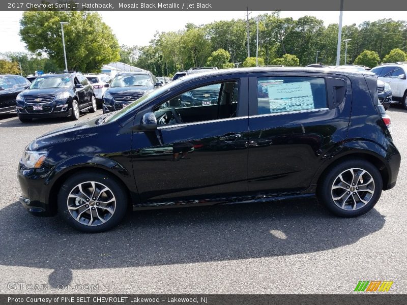  2017 Sonic LT Hatchback Mosaic Black Metallic