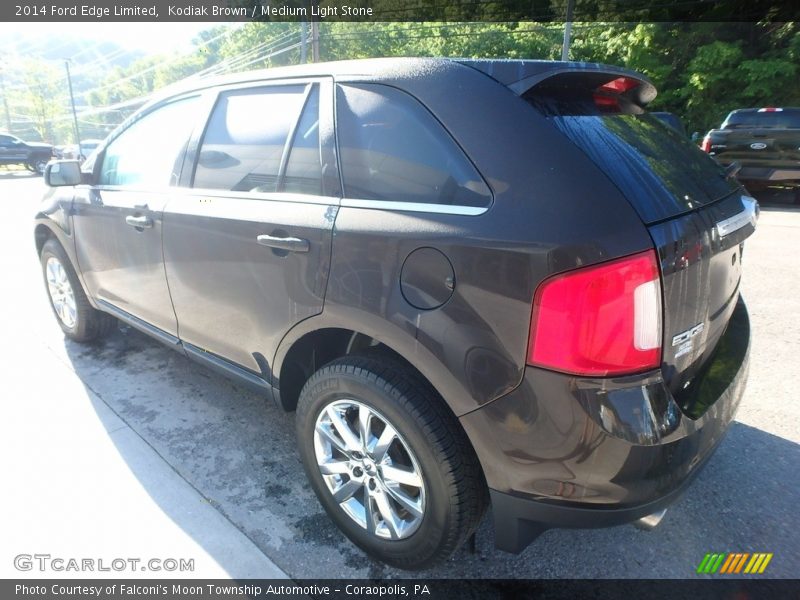 Kodiak Brown / Medium Light Stone 2014 Ford Edge Limited
