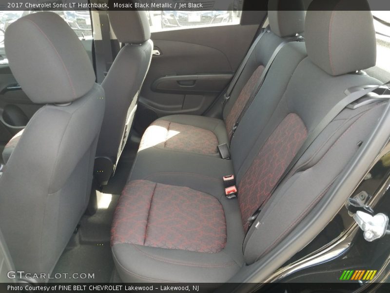 Mosaic Black Metallic / Jet Black 2017 Chevrolet Sonic LT Hatchback