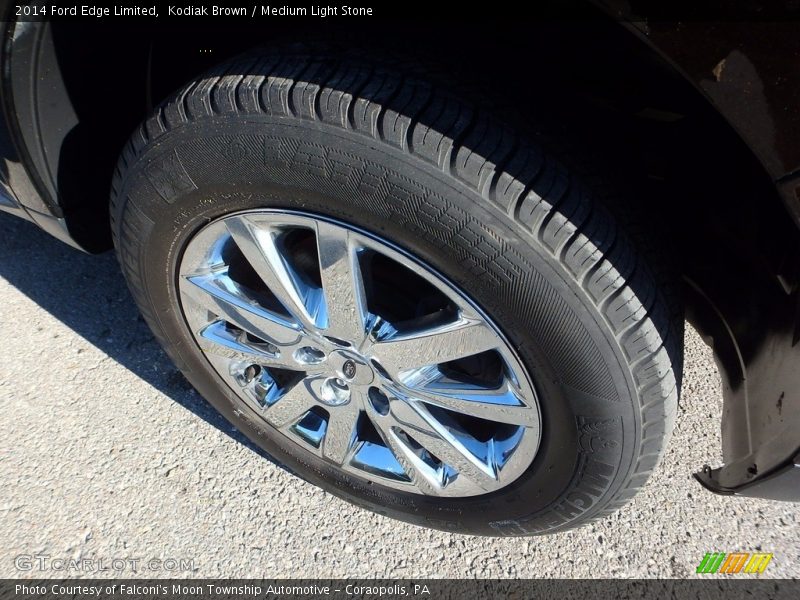 Kodiak Brown / Medium Light Stone 2014 Ford Edge Limited