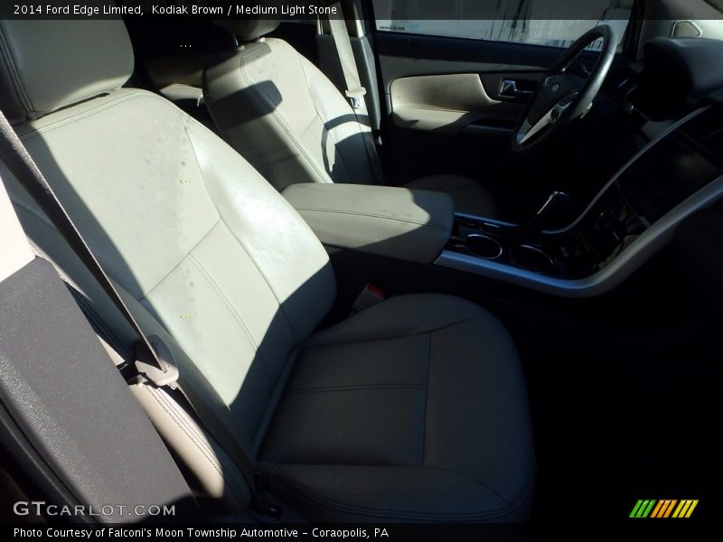 Kodiak Brown / Medium Light Stone 2014 Ford Edge Limited