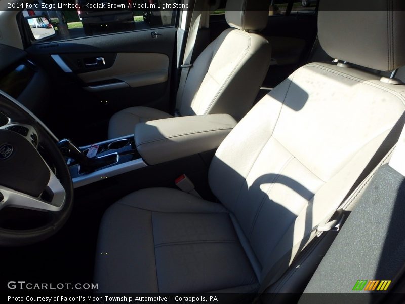 Kodiak Brown / Medium Light Stone 2014 Ford Edge Limited