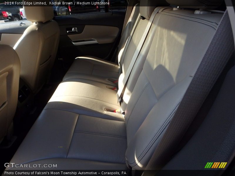 Kodiak Brown / Medium Light Stone 2014 Ford Edge Limited
