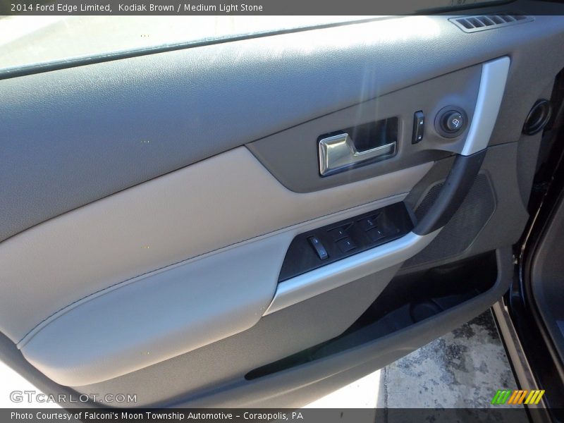 Kodiak Brown / Medium Light Stone 2014 Ford Edge Limited