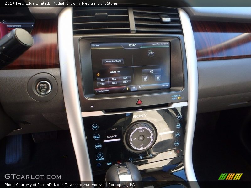 Kodiak Brown / Medium Light Stone 2014 Ford Edge Limited
