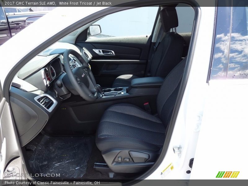 White Frost Tricoat / Jet Black 2017 GMC Terrain SLE AWD