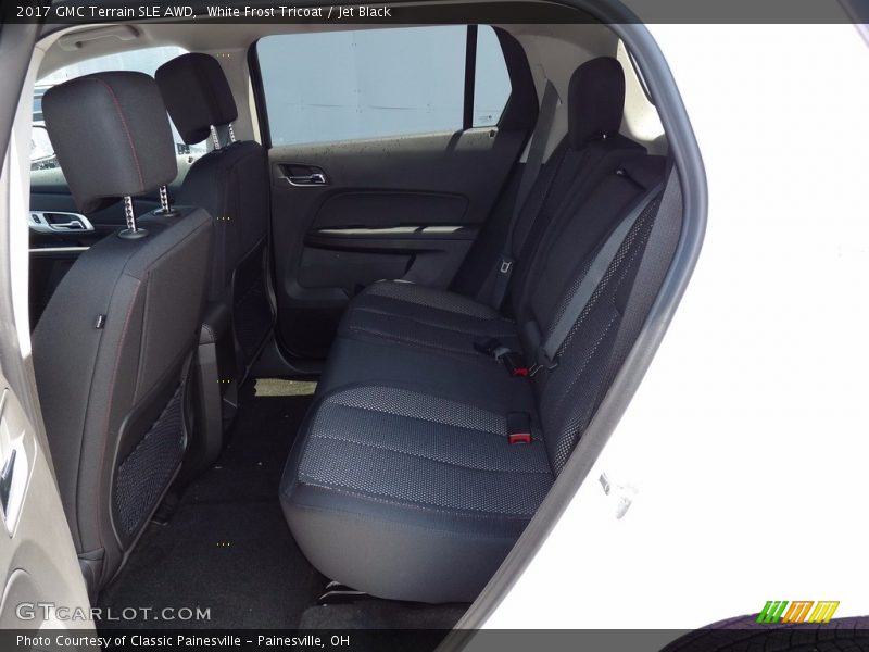 White Frost Tricoat / Jet Black 2017 GMC Terrain SLE AWD